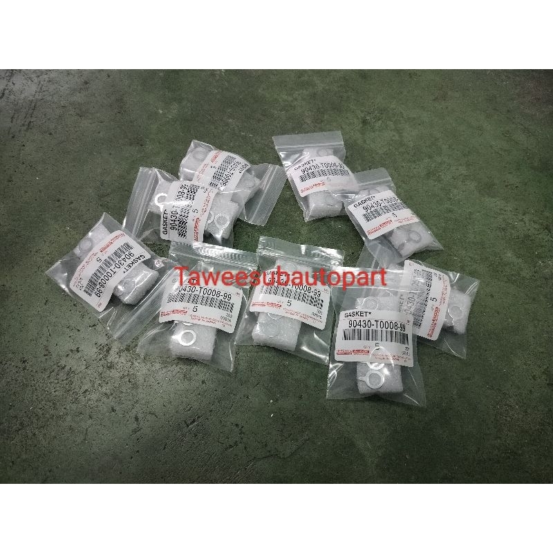 แหวนไหลกลับหัวฉีดแท้ D4D,VIGO,KDH 1KD-2KD ราคาต่อ1ตัว 90430-T0008-99