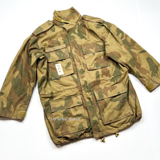 แจ็คเก็ตเดินป่า แจ็คเก็ตวินเทจ Pakistan Army Desert Camo M65 Pattern Field Jacket แจ็คเก็ตกระสอบ แจ็คเก็ตทหาร