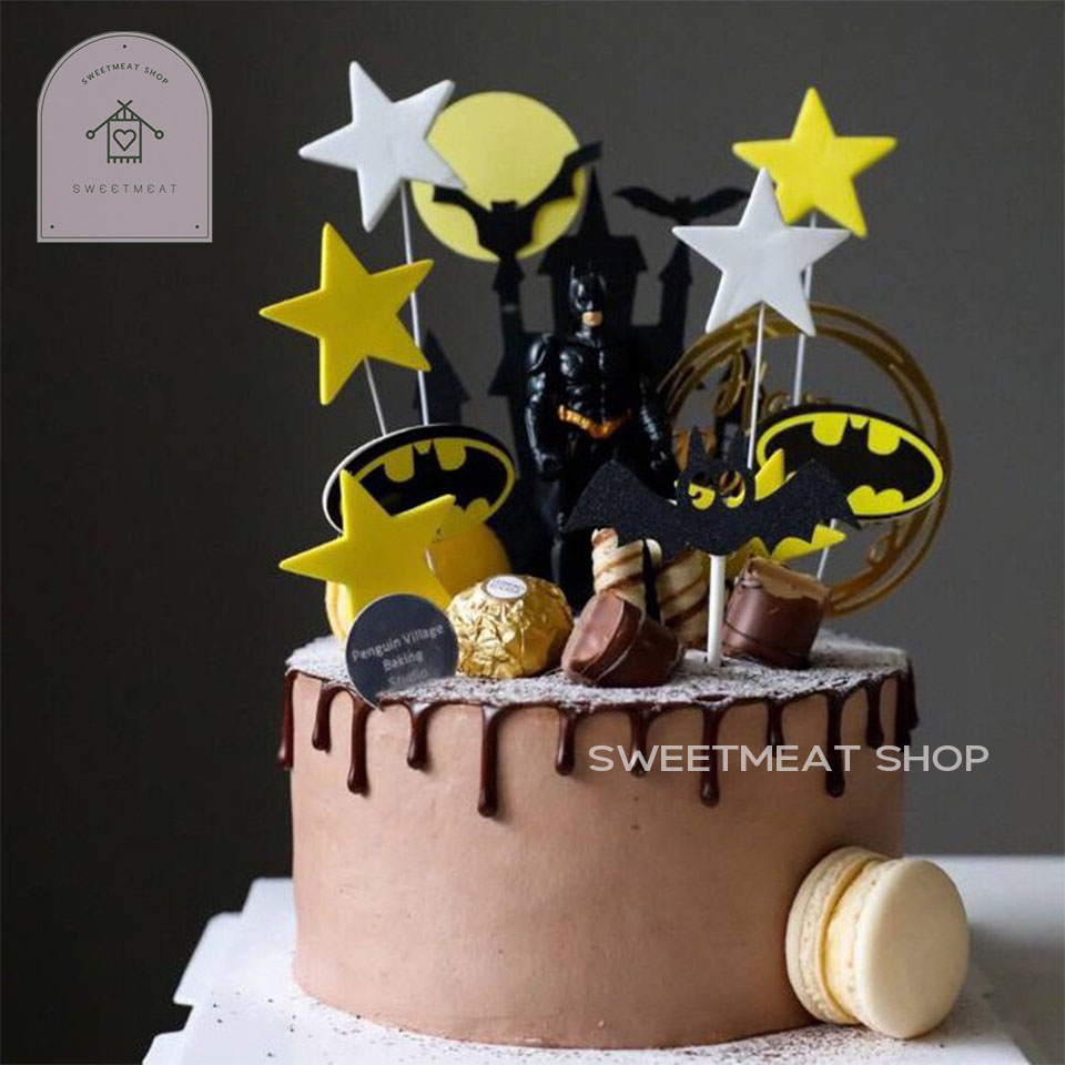 โมเดลแบทแมน ตรีมแบทแมน แบทแมน แต่งเค้ก 1459 1460 1463 1507 1508 1752 1938 1967