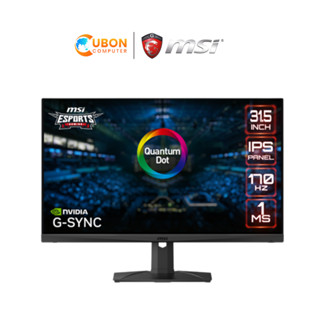 จอมอนิเตอร์ MSI MONITOR MAG321QR-QD (IPS 2K 170Hz USB-C Quantum Dot)