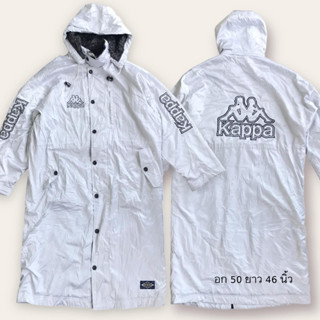 KAPPA เสื้อโค้ท เสื้อฮู้ดดี้ ผ้าบุหนา กันหนาว ของแท้ 100%