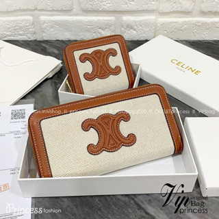 CELlNE SHORT WALLET กระเป๋าสตางค์ซีลีน แบบสั้นและยาว พร้อมส่ง!! สวยหรูอยู่ทรงมีโลโก้ด้านหน้า