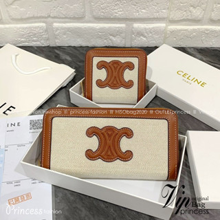 CELlNE LONG WALLET กระเป๋าสตางค์ซีลีน แบบสั้นและยาว พร้อมส่ง!! สวยหรูอยู่ทรงมีโลโก้ด้านหน้า