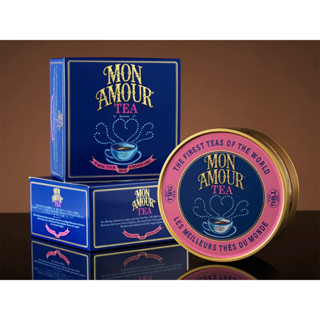 TWG Tea | Mon Amour Tea | Balck Tea | HCaviar Tin Tea Gift 100g / ชา ทีดับเบิ้ลยูจี มง นามูร์ ชาดำ บรรจุ 100 กรัม