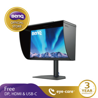 BenQ SW272Q 27นิ้ว 2K IPS AdobeRGB 90W USB-C Photographer Monitor (จอแต่งภาพ, จอมอนิเตอร์ 2k 27 นิ้ว)