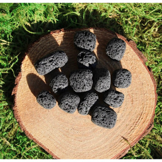 1 PC Lava Stone, Tumbled Lava Stone, Raw Tumbled Stone, Natural Lava Stone, Lava Stone Rock, Strength Stone, Raw Tumble