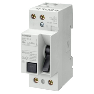 SIEMENS Breaker ซีเมนส์ เบรกเกอร์ RCCB 2P 30mA Type A กันไฟดูด-ไฟรั่ว