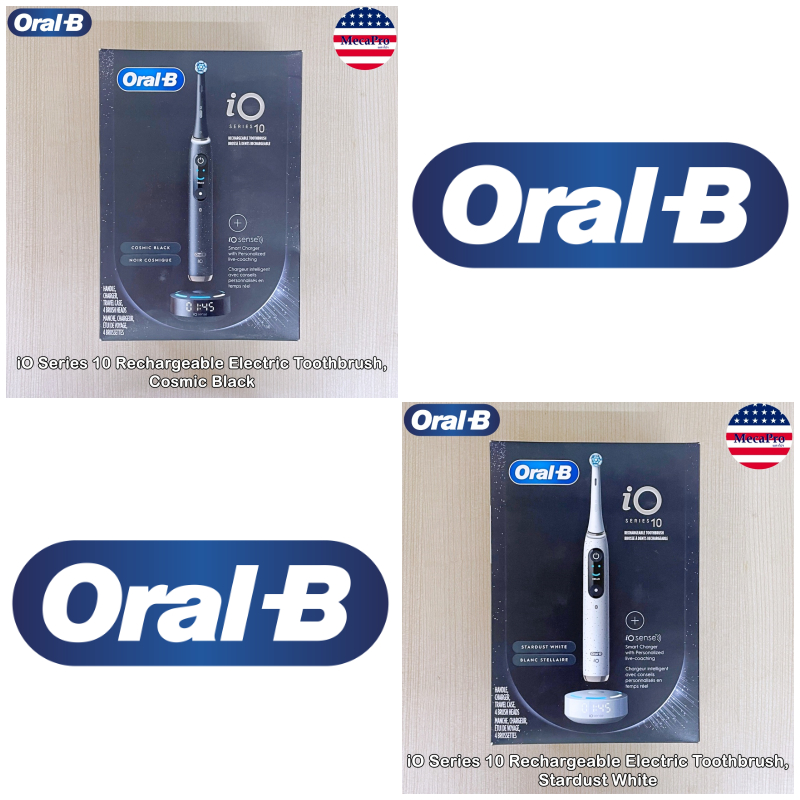 Oral-B® iO Series 10 Rechargeable Electric Toothbrush ออรัล-บี แปรงสีฟันไฟฟ้า แบบชาร์จได้ พกพา