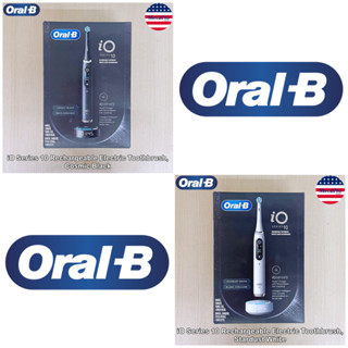 Oral-B® iO Series 10 Rechargeable Electric Toothbrush ออรัล-บี แปรงสีฟันไฟฟ้า แบบชาร์จได้ พกพา