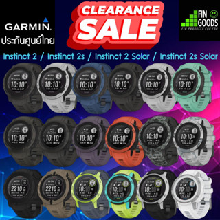 Garmin Instinct 2 / 2S / 2 Solar / 2s Solar Series สมาร์ทวอทช์ นาฬิกาวิ่ง GPS สายอึด ✅รับประกันศูนย์ไทย 1 ปี