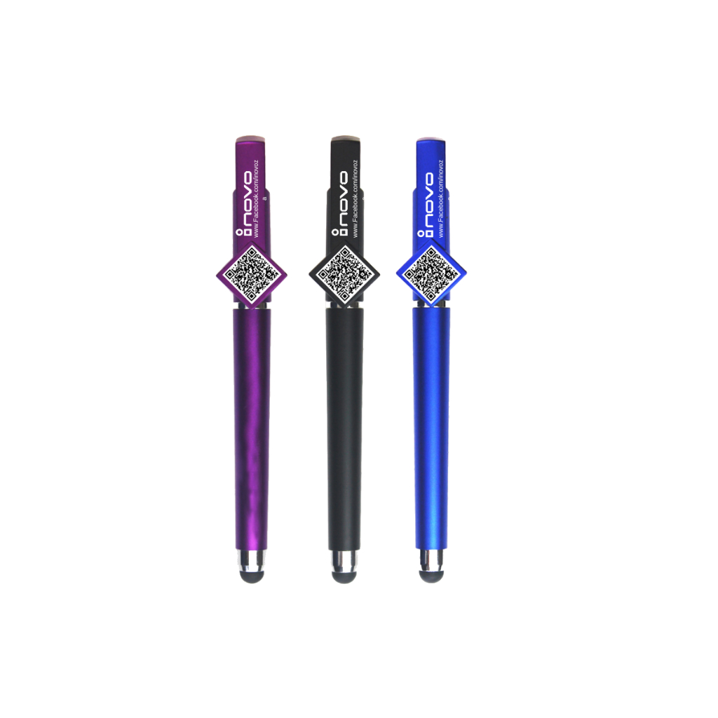 ปากกาทัชสกรีน ปากกา 3 in 1 (คละสี) ตั้งโทรศัพท์ได้ หัวปากกาลูกลื่น หัวทัชสกรีนหน้อจอ S-PEN ปากกาเอนกประสงค์ แบรนด์ inovo