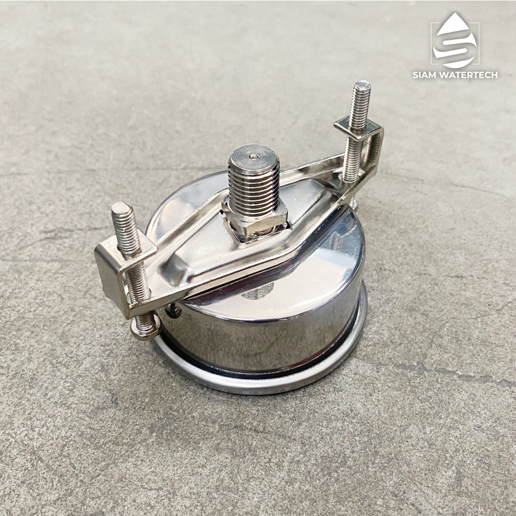 Pressure Gauge เกจน้ำมัน แบบเกลียวยึดหลัง 150 PSI และ 300 รูปที่ 2