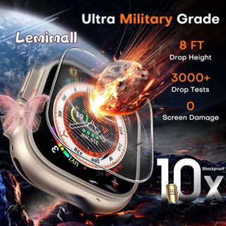 ฟิล์ม กระจกนิรภัย ฟิล์ม A watch film iwatch ultra 49mm watch ultra ฟิล์มสําหรับแอปเปิ้ลวอช กระจกนิรภัย