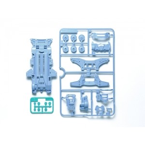 โครงVZสีฟ้า &lt;Tamiya 95629 – VZ Chassis Set (Pastel Blue)&gt;