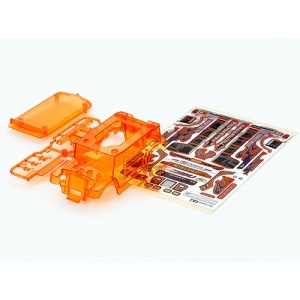 บอดี้ส้มใส &lt;Tamiya95632 – Dyipne Body Parts Set (Clear Orange)&gt;