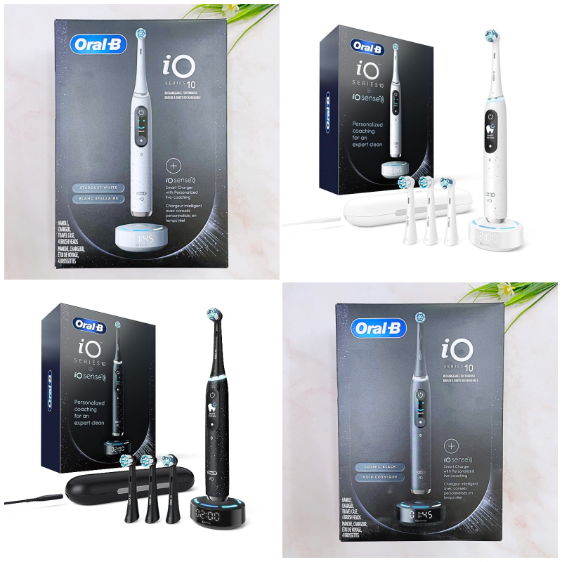 [Oral-B®] iO Series 10 Rechargeable Electric Toothbrush ออรัล-บี แปรงสีฟันไฟฟ้า แบบชาร์จได้
