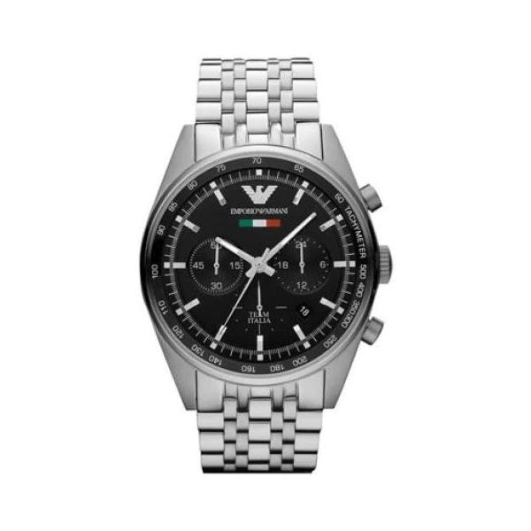 พร้อมสต็อก !  Emporio Armani Tazio Chronograph นาฬิกาข้อมือผู้ชาย รุ่น AR5983  AR5988 46mm