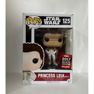 Funko Pop Princess Leia Star Wars Galactic Convention 2017 Exclusive 125 Damage Box