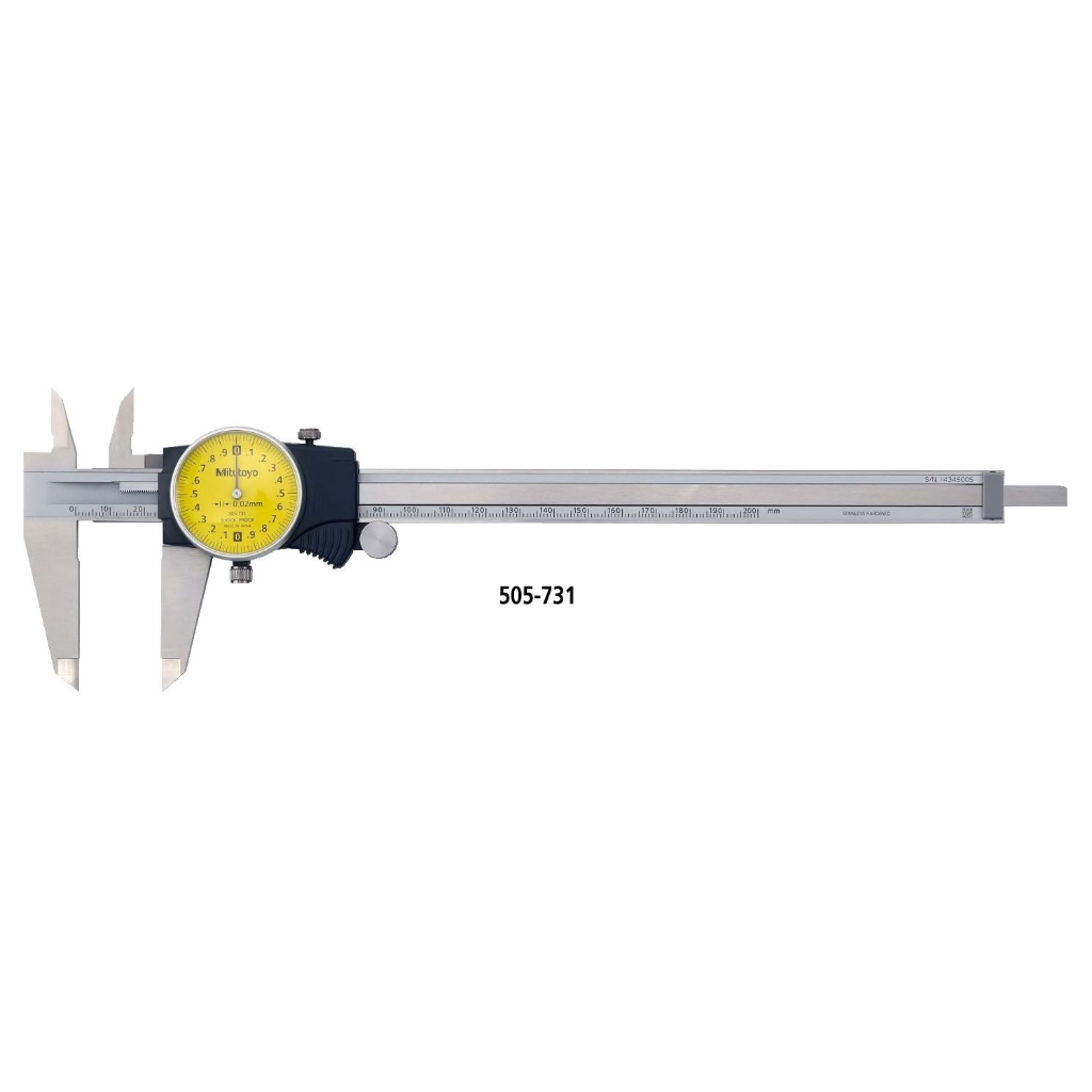 🕘DIAL CALIPER ของแท้ 100% 🔔 เวอร์เนียร์นาฬิกา รุ่น 505 Mitutoyo (มิตูโตโย)
