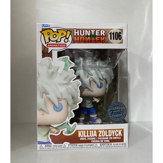 Funko Pop Killua Zoldyck Hunter X Hunter Exclusive 1106 กล่องมีรอยยับ