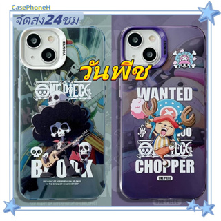 🚚จัดส่ง24ชม🚚เคสไอโฟน12 13 14 Pro For 11 การ์ตูน หนึ่งชิ้น สับ  พาสะดวก ขอบเต็ม ป้องกันการตก Case for iPhone