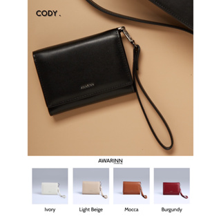 AWARINN 🔥NEW🔥 กระเป๋าสตางค์ใบสั้น CODY ลดทันที 65.- ใส่โค้ด Code: AWRSP65 พกพาง่าย เปิดปิดง่าย พร้อมสายคล้องมือ