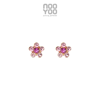 NooYoo ต่างหูสำหรับผิวแพ้ง่าย Daisy Surgical Steel