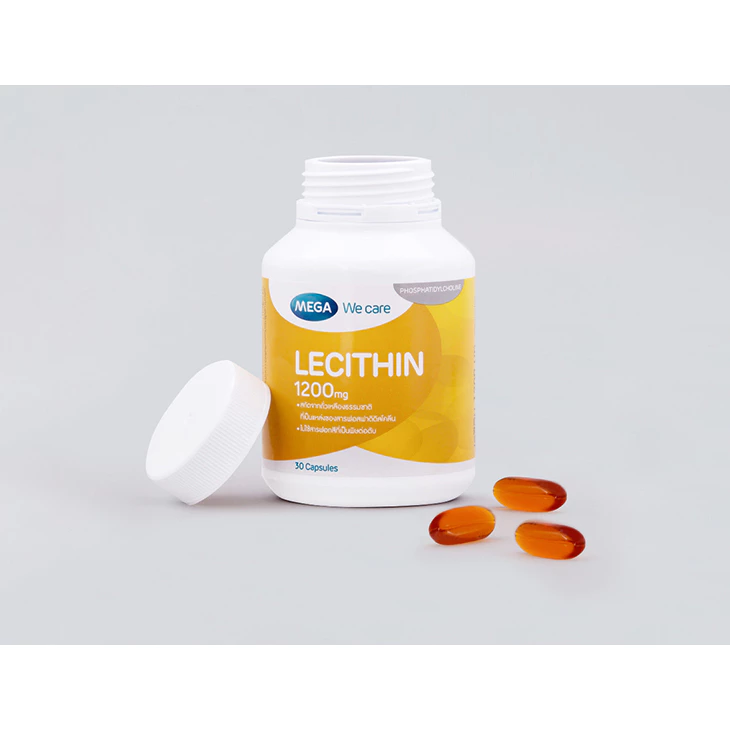 Mega Lecithin 1200mg 30 Capsules เมกก้า วี แคร์ เลซิติน 1200 มิลลิกรัม 30แคปซูล thumbnail 7