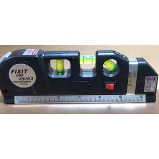 ระดับน้ำวัดระดับ6” FIXIT ตลับเมตรในตัว 2เมตร BFT/250 cm