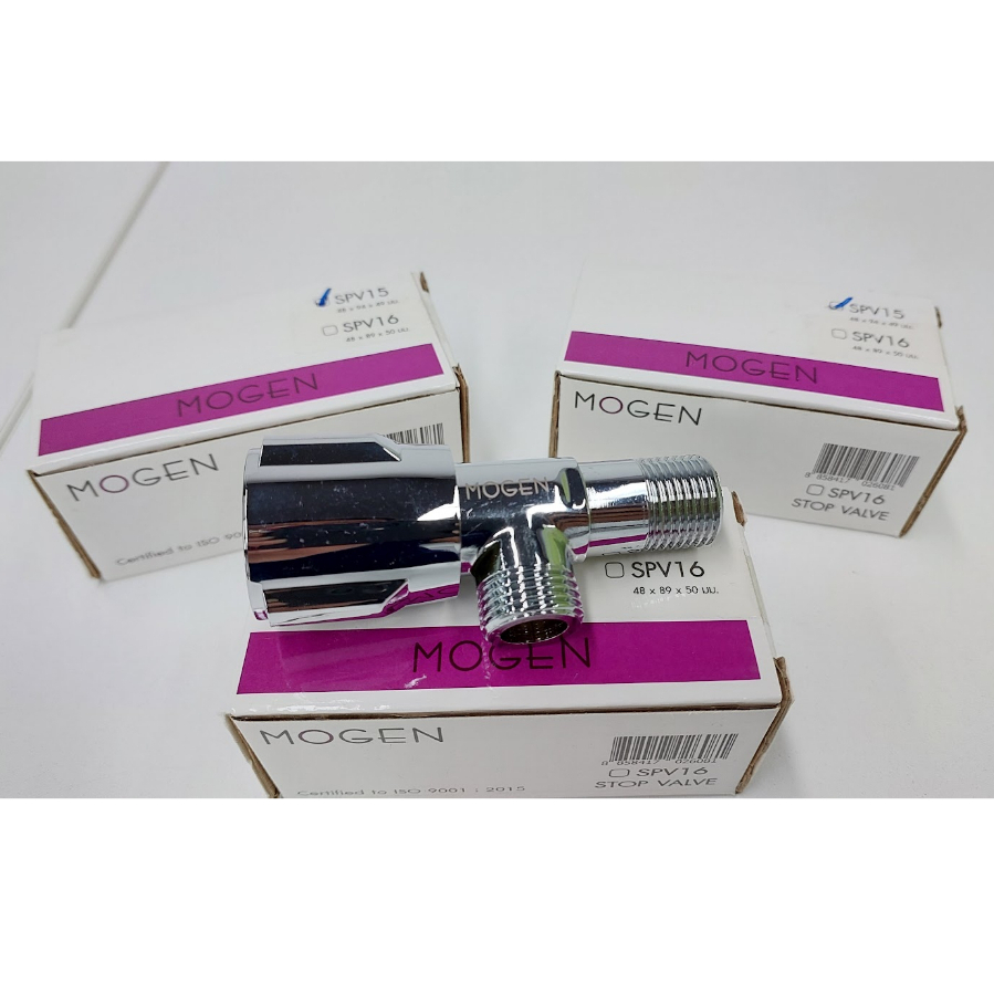 Mogen วาล์วเปิด - ปิดน้ำ 1 ทาง  ยี่ห้อ Mogen รุ่น SPV15
