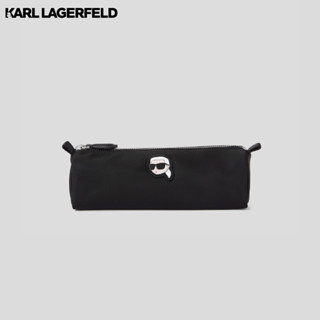 KARL LAGERFELD - K/IKONIK NYLON PENCIL CASE 235W3243 กระเป๋าดินสอ