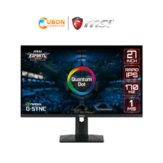 MSI MONITOR G274QPF QD 27 IPS 2K 170Hz GSYNC ประกันศูนย์ 3 ปี