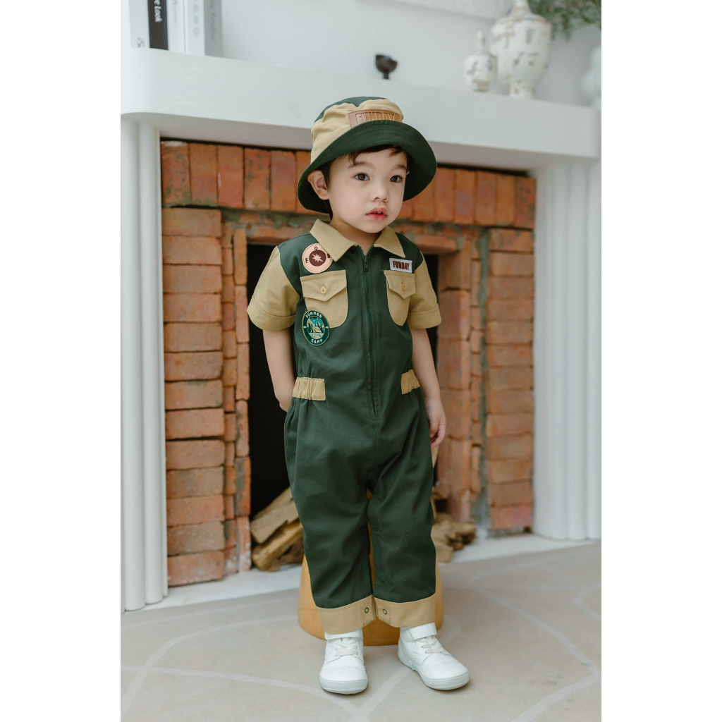 funday kidswear Look7 size :: 3T +Bucket Hat size :: M