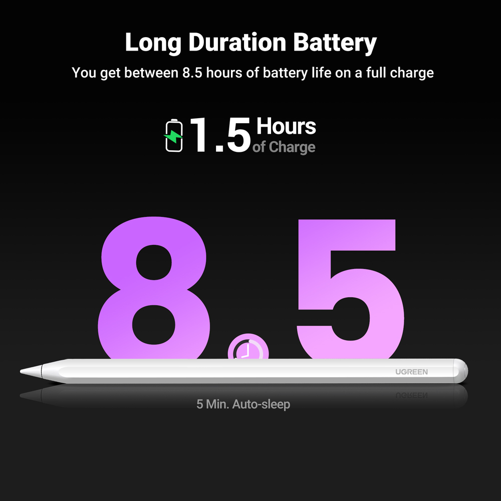 UGREEN รุ่น 15910 ปากกาสไตลัส Smart Stylus Pen for iPad Pro/Air/Mini - รูปที่ 4