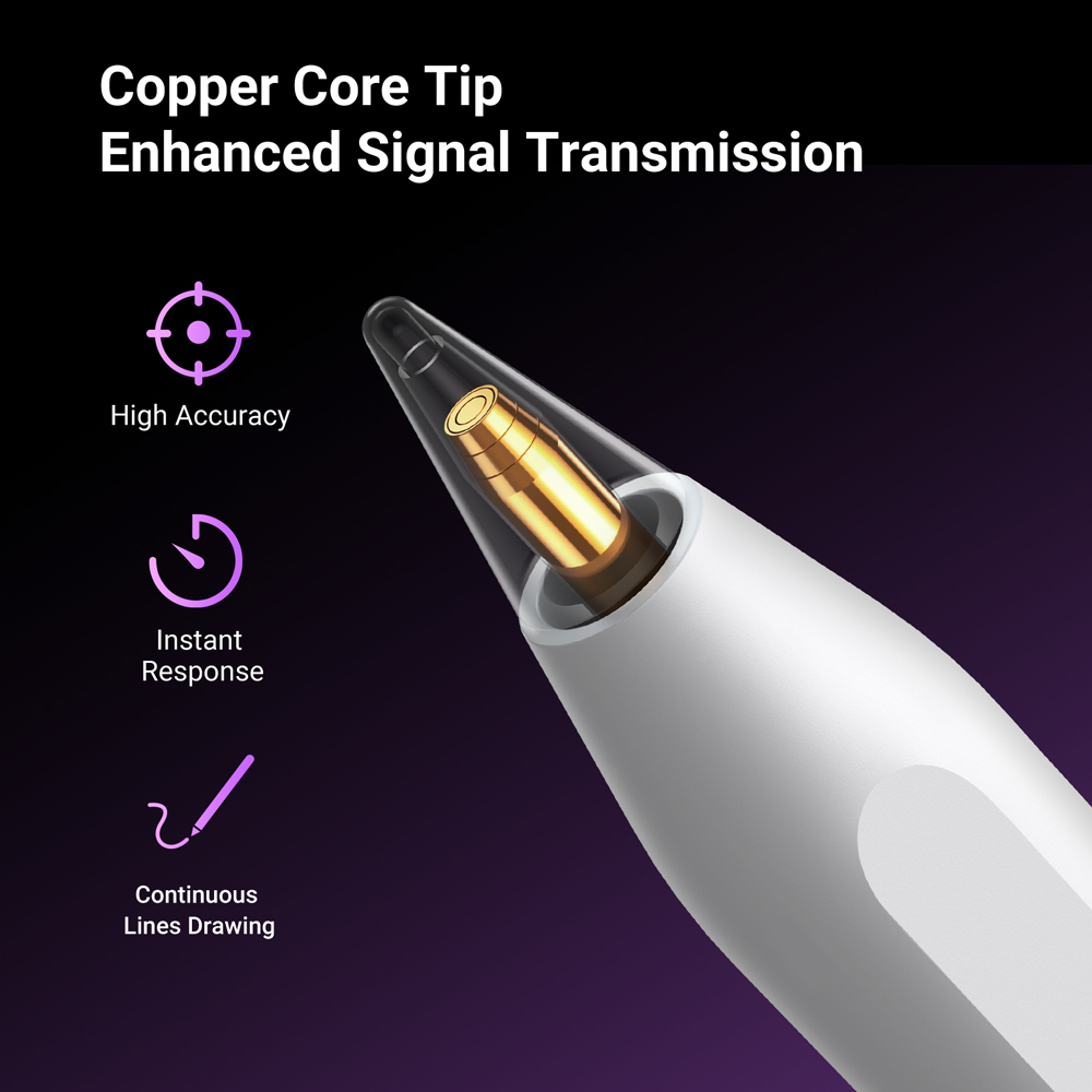 UGREEN รุ่น 15910 ปากกาสไตลัส Smart Stylus Pen for iPad Pro/Air/Mini - รูปที่ 2