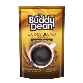 BUDDY DEAN บัดดี้ดีน กาแฟสำเร็จรูป เอ็กซ์ตร้าเบลนด์ ถุงเติม 180 กรัม