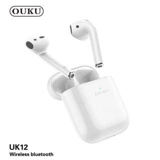 หูฟังบลูทูธไร้สาย 2023 Bluetooth Wireless OUKU รุ่น UK12 สําหรับ Android และ สมาร์ทโฟน