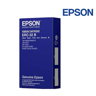 หมึกแท้ ERC-32B Black Ribbon Cartridge For EPSON TM-6000 II TM-675 RP420 M820 series