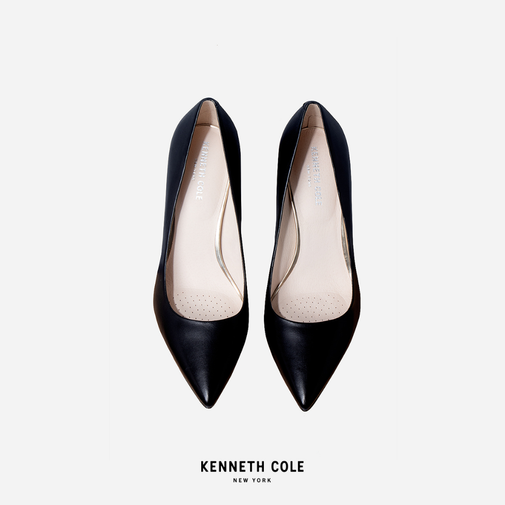 KENNETH COLE รองเท้าส้นสูงผู้หญิง รุ่น RILEY 85 PUMP สีดำ ( HEL - KLU8037LE-001 )