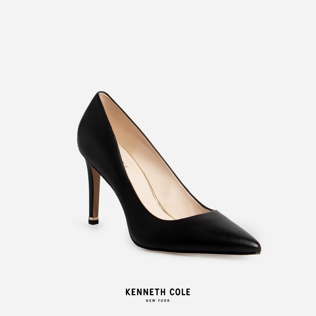 KENNETH COLE รองเท้าส้นสูงผู้หญิง รุ่น RILEY 85 PUMP สีดำ ( HEL - KLU8037LE-001 )