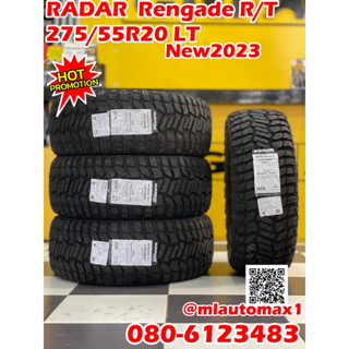 275/55R20 ยาง RADAR Renegade R/T ยางใหม่ปี2023 ยางสายลุยคุณภาพดี