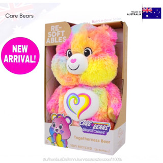 🇦🇺AUS🇦🇺 สีรุ้ง ตุ๊กตาแคร์แบร์ออสเตรเลีย Care Bears ทำจากวัสดุรีไซเคิ่ล (ขวดน้ำ)♻️ทั้งตัว100%คอนเซปดีรักษ์โลก✈️นำเข้าแท้