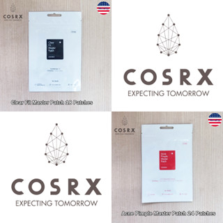 CosRx® Clear Fit And Acne Pimple Master Patch 18 Or 24 Patches แผ่นแปะสิว แผ่นดูดซับสิว แบบบาง