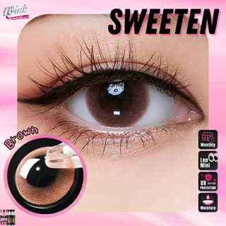 Wink Lens รุ่น Sweeten คอนแทคเลนส์รายเดือน eff.18 เลนส์กันUV UVA/UVB