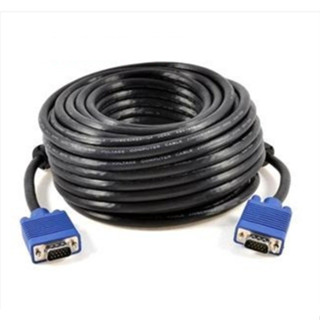 สาย VGA Cable M/M สาย RGB Monitor โปรเจ็คเตอร์ ความยาว 20M/30M สายหนาอย่างดี