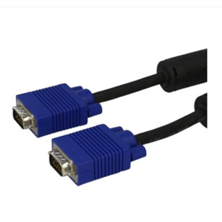 สาย VGA Cable M/M สาย RGB Monitor โปรเจ็คเตอร์ ความยาว1.8M/3M/5M/10M/15M สายหนาอย่างดี