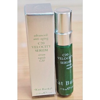 ❤️สุดคุ้ม!! 5 ml.❤️ใหม่แท้ 100%Kat Burki C20 Velocity Serum เซรั่มเพื่อผิวขาวใสตัวใหม่ล่าสุดค่ะ