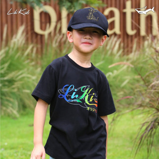 เสื้อยืดสกรีน LIKI KIDS X GRADIENT T SHIRT เนื้อผ้าSuper Soft