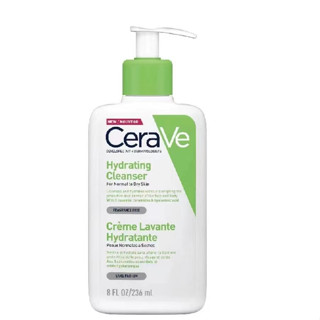 เซราวี CERAVE Hydrating Cleanser ทำความสะอาดผิวหน้าและผิวกาย สำหรับผิวธรรมดา-ผิวแห้ง ทำความสะอาดผิวหน้า 236ml