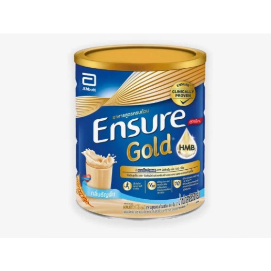 Ensure Gold เอนชัวร์ โกลด์ ธัญพืช 850g Ensure Gold Wheat 850g นมผง อาหารเสริมสูตรครบถ้วน
